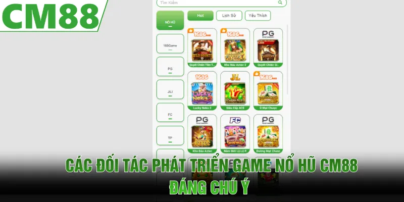 Các đối tác phát triển game đáng chú ý tại chuyên mục 